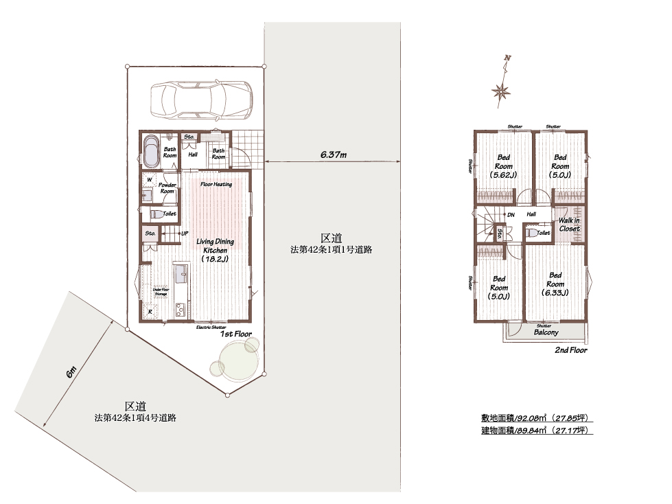 建築条件付売地 江戸川区上一色Ⅰ期 8号地