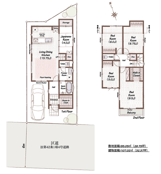 建築条件付売地 江戸川区上一色Ⅰ期 11号地